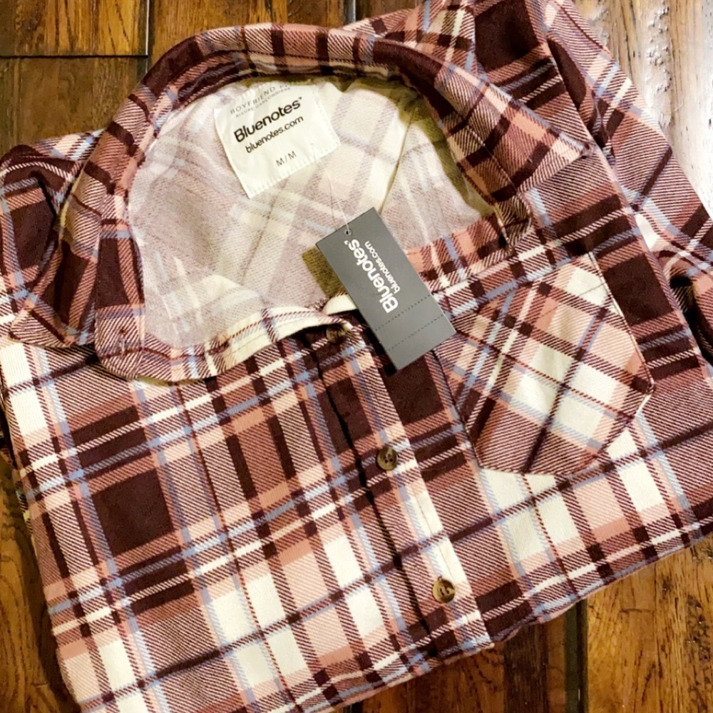 Bluenotes Boyfriend Flannel!